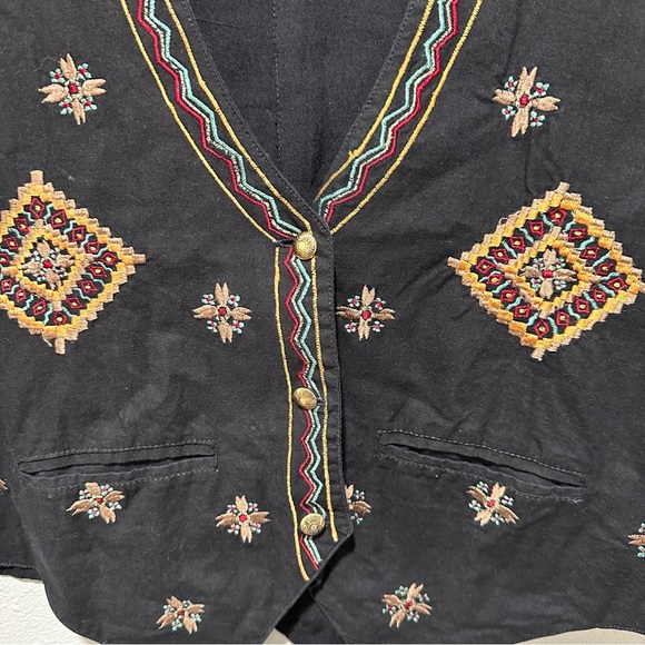 Vintage Sudden Impact Western-Inspired Vest - Picture 6 of 8